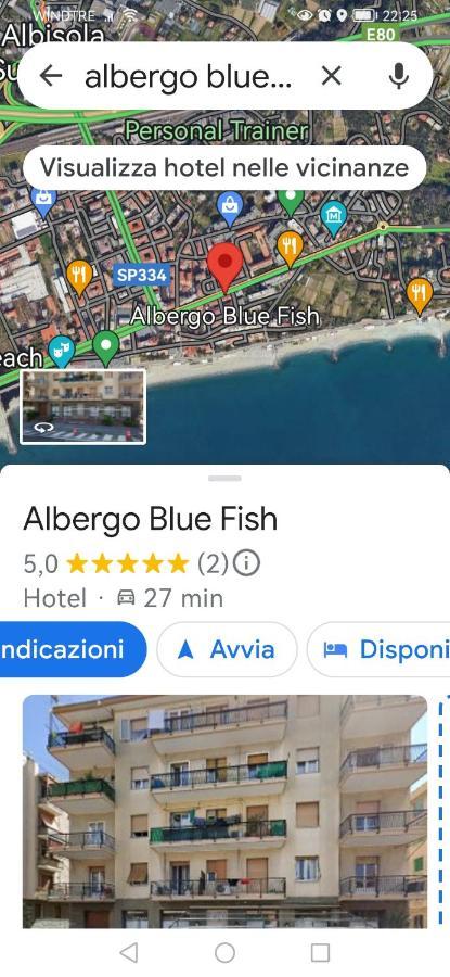 Albergo Blue Fish Albisola Superiore Exteriér fotografie
